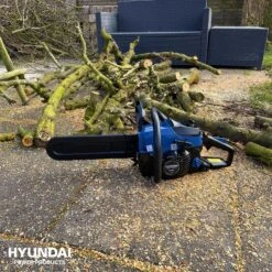 Hyundai 57258 Benzine Kettingzaag - 2-takt - 38cc - 350 Mm -HandelFix Winkel 017557decd0e035f537af32f33c54dad