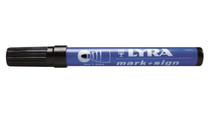 Lyra 4020099 Mark + Sign Merkstift - Permanent - Zwart 3 Lyra 4020099 Mark + Sign Merkstift - Permanent - Zwart
