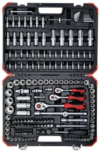 Gedore RED R45603172 172-delige Dopsleutelset 1/4” + 3/8” + 1/2" - 3300058 4 Gedore RED R45603172 172-delige Dopsleutelset 1/4” + 3/8” + 1/2" - 3300058 - Afbeelding 2