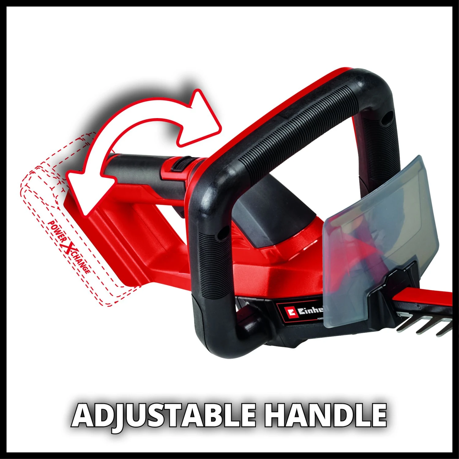 Einhell GC-CH 18/50 Li Solo Accu Heggenschaar - Power X-Change - 50cm 7 Einhell GC-CH 18/50 Li Solo Accu Heggenschaar - Power X-Change - 50cm - Afbeelding 5