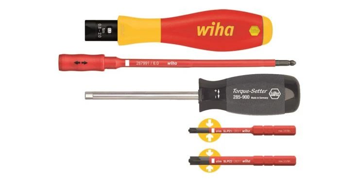 Wiha XX2872S3 5-delige TorqueVario-S Momentschroevendraaierset - SL/PZ 3 Wiha XX2872S3 5-delige TorqueVario-S Momentschroevendraaierset - SL/PZ