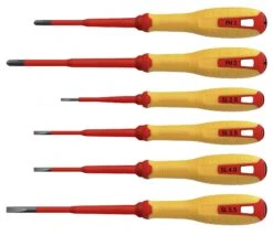 Hultafors HSS SL/PH VDE Schroevendraaierset PH & SL - 6 Stuks - 444455