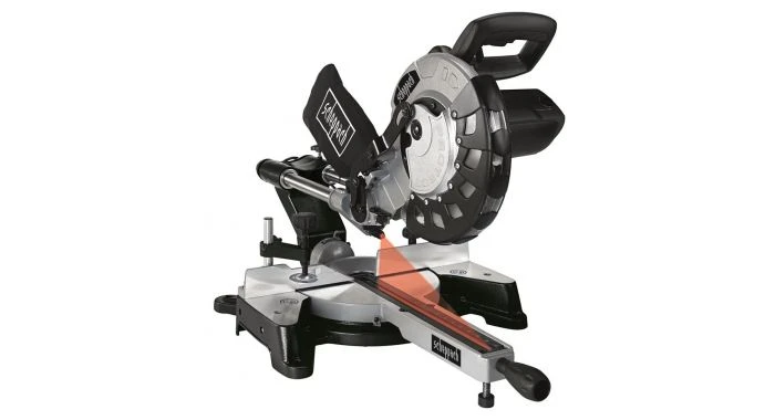 Scheppach HM100LXU Afkortzaag Incl. Laser - 2000W - 254 X 25,4mm 3 Scheppach HM100LXU Afkortzaag Incl. Laser - 2000W - 254 X 25,4mm