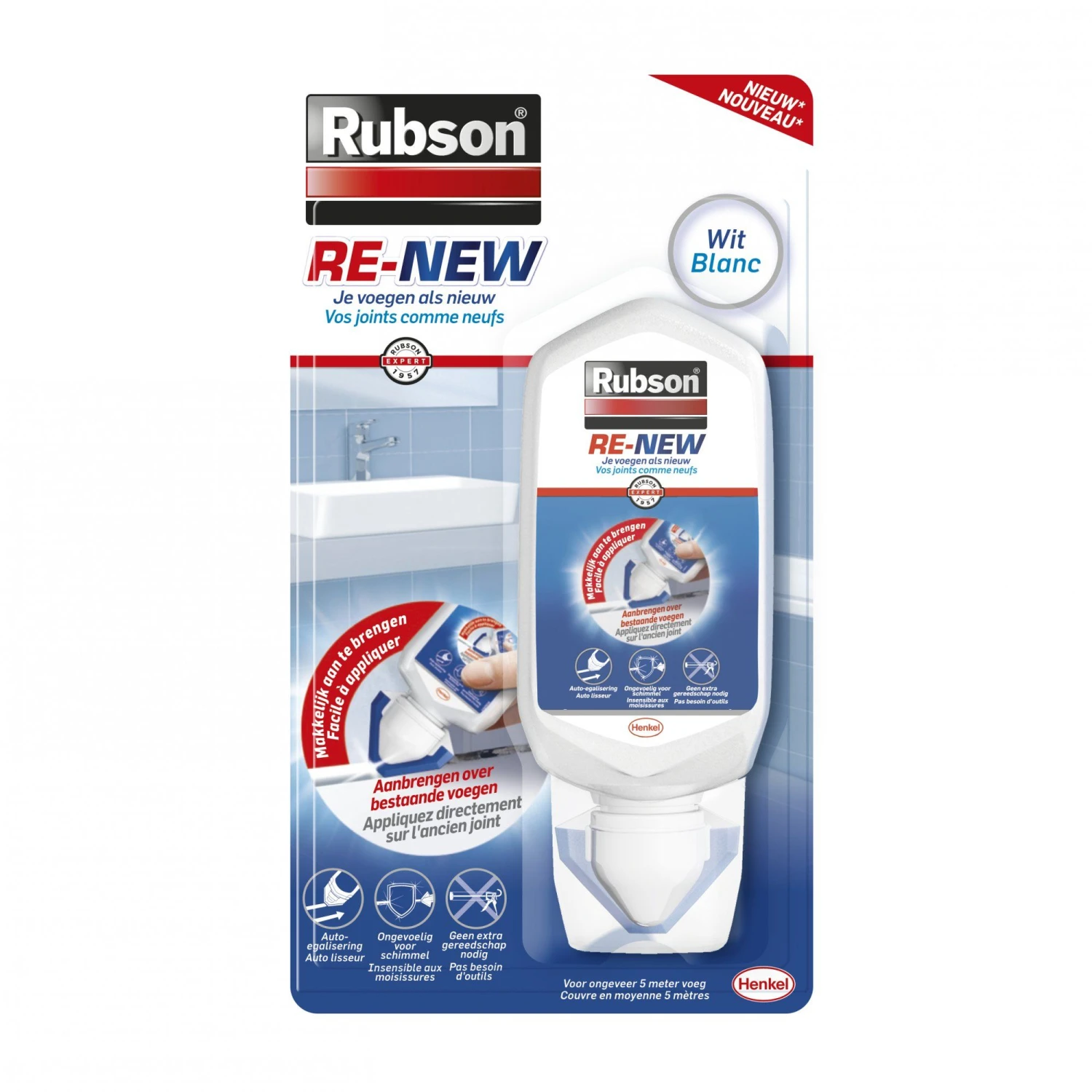 Rubson 2760682 Voegkit - 80ml 3 Rubson 2760682 Voegkit - 80ml