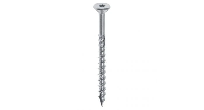 Woodies 61560551 Ultimate Spaanplaatschroef - Verzinkt - Verzonken Kop - Deeldraad - TX30 - 6.0 X 90mm (100st) 3 Woodies 61560551 Ultimate Spaanplaatschroef - Verzinkt - Verzonken Kop - Deeldraad - TX30 - 6.0 X 90mm (100st)