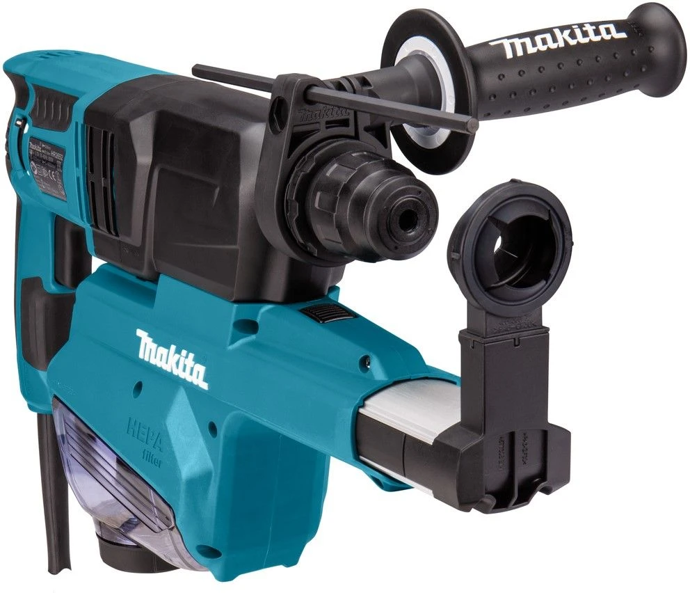 Makita HR2652J SDS-Plus Boorhamer Incl. Stofafzuiging In Mbox- 800W - 2,2J 5 Makita HR2652J SDS-Plus Boorhamer Incl. Stofafzuiging In Mbox- 800W - 2,2J - Afbeelding 3