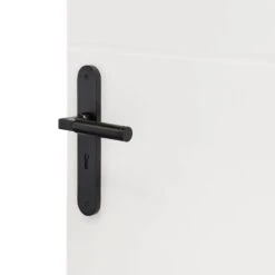 Impresso 86.012.33 Aston Ovaal Deurschild Met Schroef En Sleutelgat - Aluminium/Zwart -HandelFix Winkel 0eee97acd51fb7e2e7688e4de41c65b2