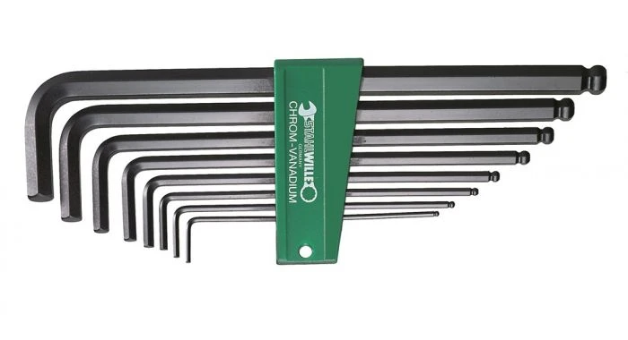 Stahlwille 10767A/8 Inbussleutelset Met Kogelkop - 5/64-5/16 Inch - 96435701 3 Stahlwille 10767A/8 Inbussleutelset Met Kogelkop - 5/64-5/16 Inch - 96435701