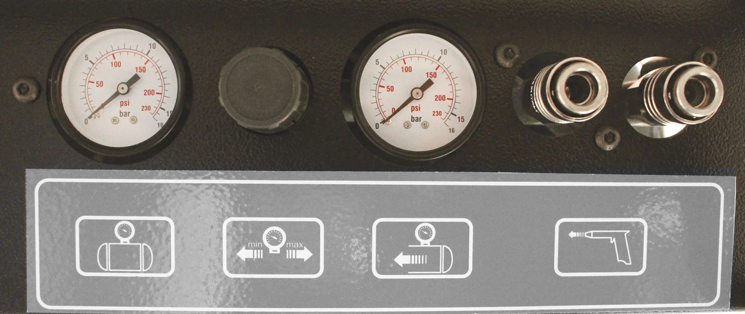 Contimac CM 380/10/20 WF Compressor - 2,5 PK - 10 Bar - 380 L/min - 20 L 4 Contimac CM 380/10/20 WF Compressor - 2,5 PK - 10 Bar - 380 L/min - 20 L - Afbeelding 2