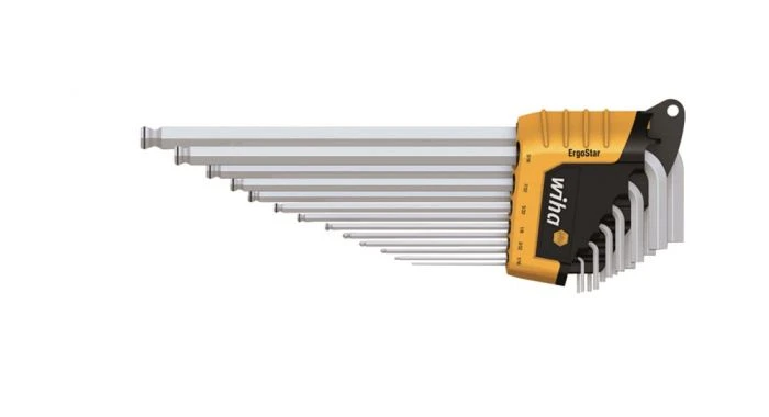 Wiha 369R HZ13 13-delige Inbussleutelset In ErgoStar Houder - 0,05-3/8" - 36521 3 Wiha 369R HZ13 13-delige Inbussleutelset In ErgoStar Houder - 0,05-3/8" - 36521