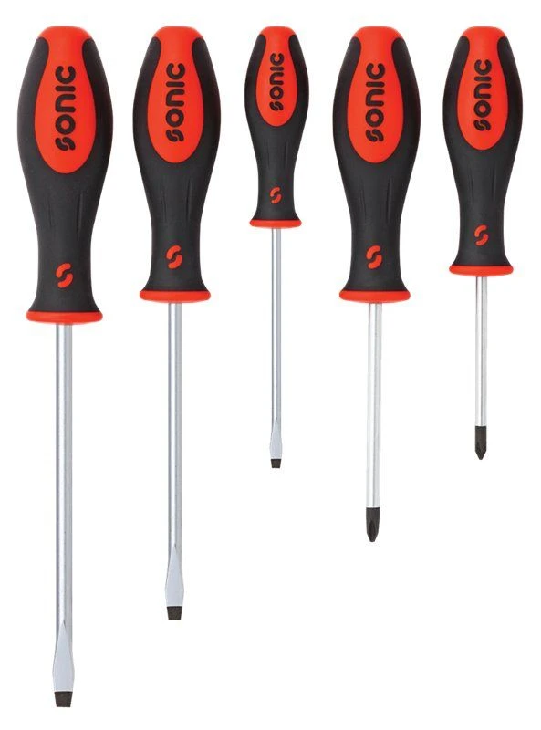 Sonic 600514 Slagvaste Schroevendraaierset - 5 Delig 3 Sonic 600514 Slagvaste Schroevendraaierset - 5 Delig