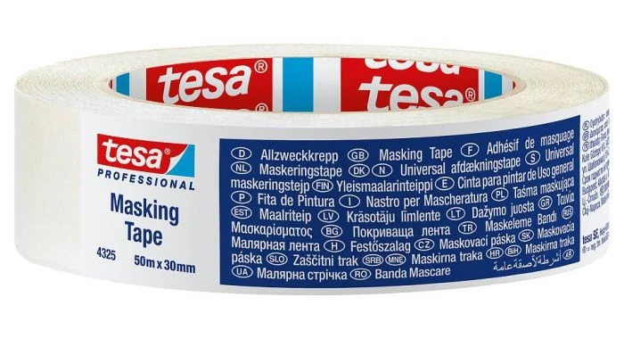 Tesa 04325 Precision Mask Afplaktape - Creme - 38mm X 50m - 04325-00003-01 3 Tesa 04325 Precision Mask Afplaktape - Creme - 38mm X 50m - 04325-00003-01