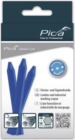 Pica 591/41 Markeerkrijt ECO 11x110mm Blauw - 12 Stuks -HandelFix Winkel 1debb2a60dbf644e46c3c937ee00edff