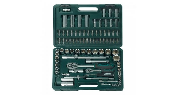 Brüder Mannesmann 98410 94-delige Doppenset - 1/4" En 1/2" 3 Brüder Mannesmann 98410 94-delige Doppenset - 1/4" En 1/2"