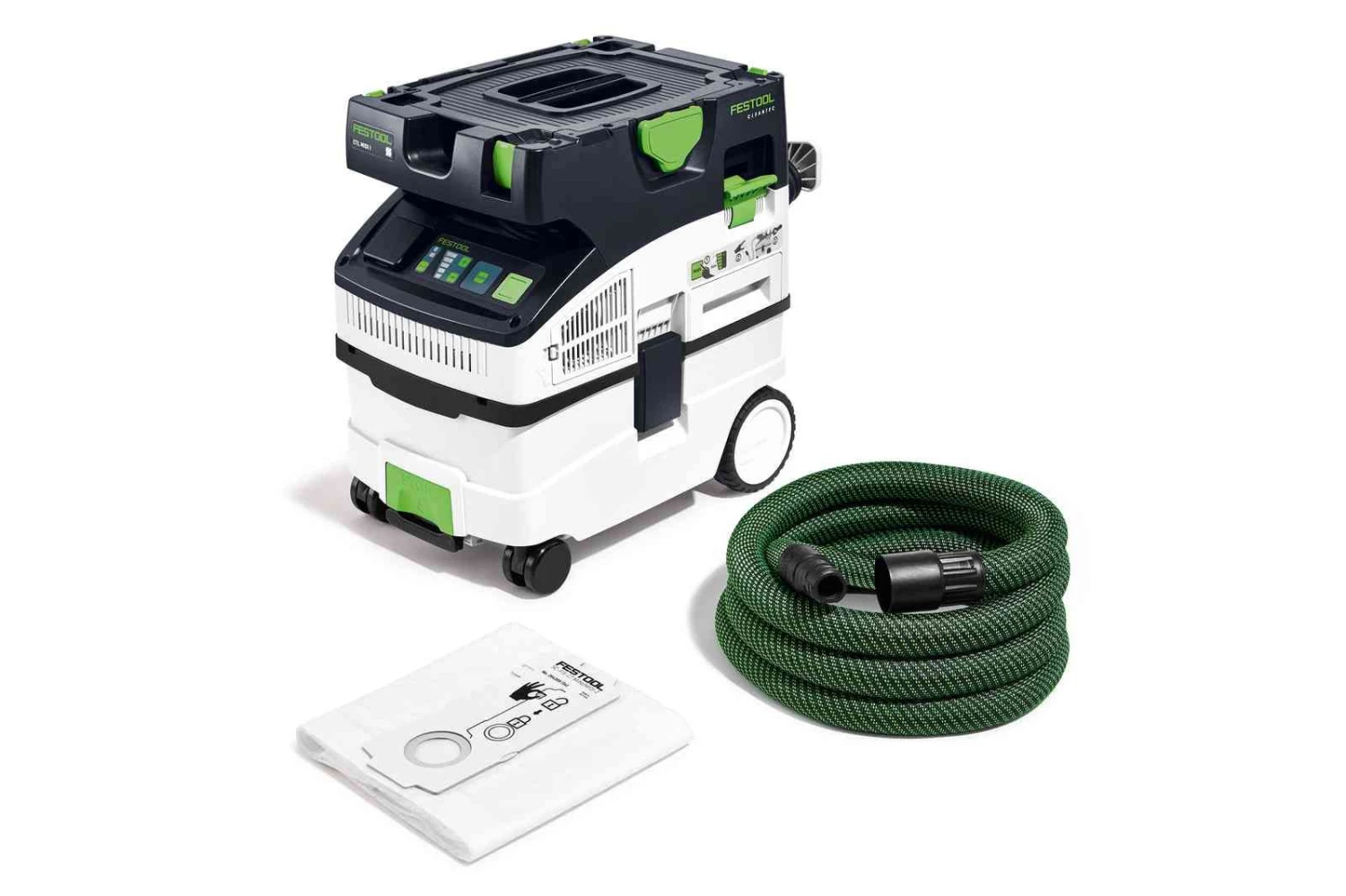 Festool CTL MIDI I Stofafzuiger - 1200W - Klasse L - 15L - 574832 3 Festool CTL MIDI I Stofafzuiger - 1200W - Klasse L - 15L - 574832