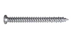 Wofix 4214120 Kozijnschroef Bolkop Verzinkt - 7.5 X 120 Mm (100 Stuks)