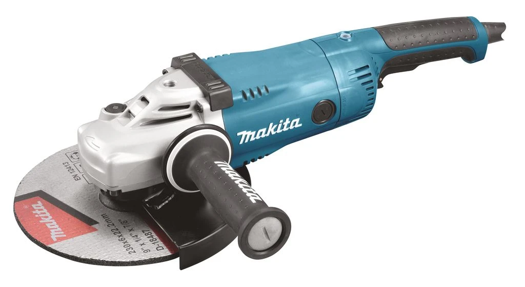 Makita GA9020RFK1 Haakse Slijper In Koffer - 2200W - 230mm - Softstart 3 Makita GA9020RFK1 Haakse Slijper In Koffer - 2200W - 230mm - Softstart