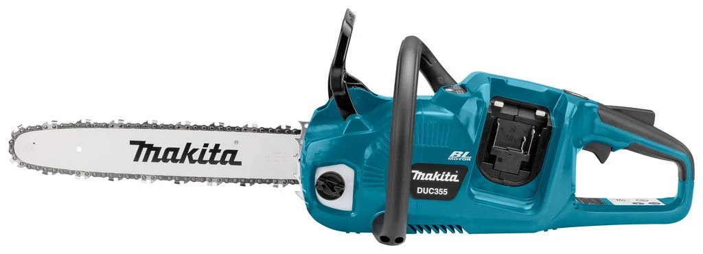 Makita DUC355PG4J 2x18V Li-Ion Accu Kettingzaag Set (4x 6,0Ah) Incl. Mbox - 35cm - Koolborstelloos 10 Makita DUC355PG4J 2x18V Li-Ion Accu Kettingzaag Set (4x 6,0Ah) Incl. Mbox - 35cm - Koolborstelloos - Afbeelding 8