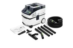 Festool CLEANTEC CT 15 E-Set Stofzuiger - Nat/Droog - 1200W - 15L - 577415