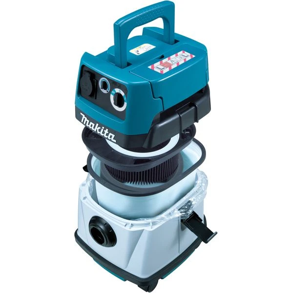 Makita VC2510LX1 Bouwstofzuiger - 1050W - L-klasse - 25L 4 Makita VC2510LX1 Bouwstofzuiger - 1050W - L-klasse - 25L - Afbeelding 2