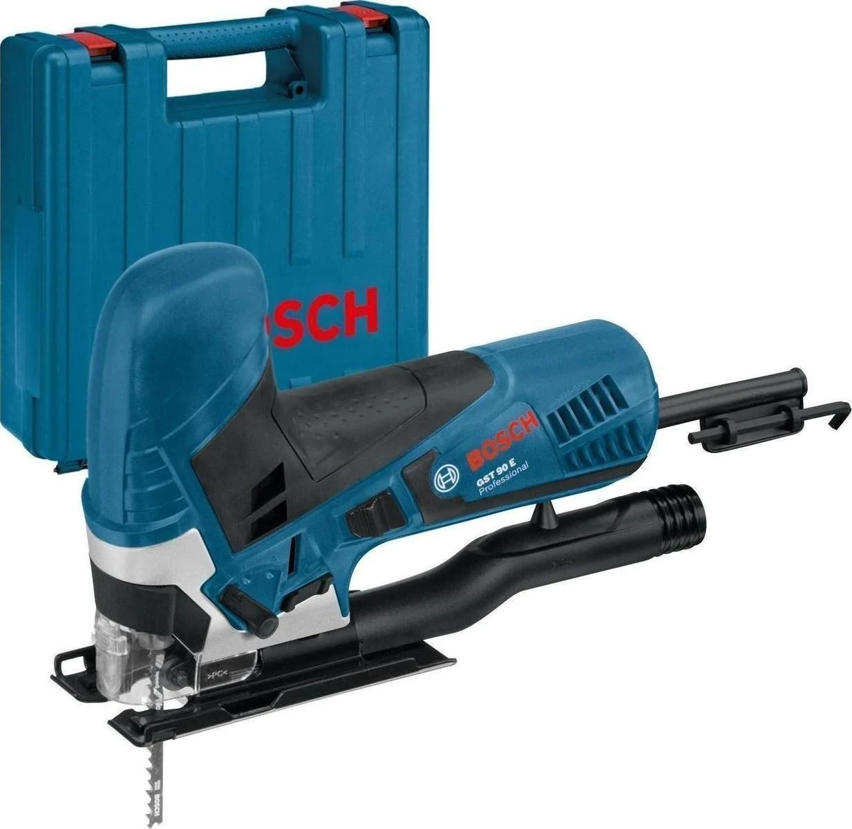 Bosch GST 90 E Decoupeerzaag Incl. 25 Zaagbladen In Koffer - 650W - T-greep - Variabel - 060158G002 4 Bosch GST 90 E Decoupeerzaag Incl. 25 Zaagbladen In Koffer - 650W - T-greep - Variabel - 060158G002 - Afbeelding 2