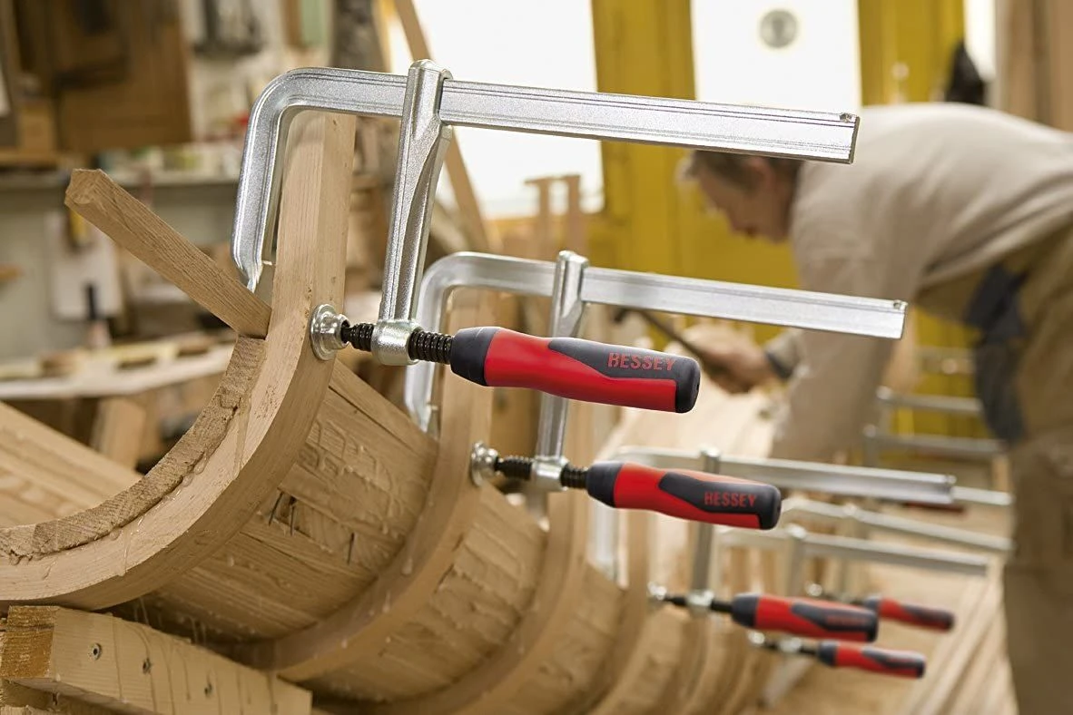 Bessey GZ16 Lijmklem - Geheel Staal - 160 X 80mm 5 Bessey GZ16 Lijmklem - Geheel Staal - 160 X 80mm - Afbeelding 3