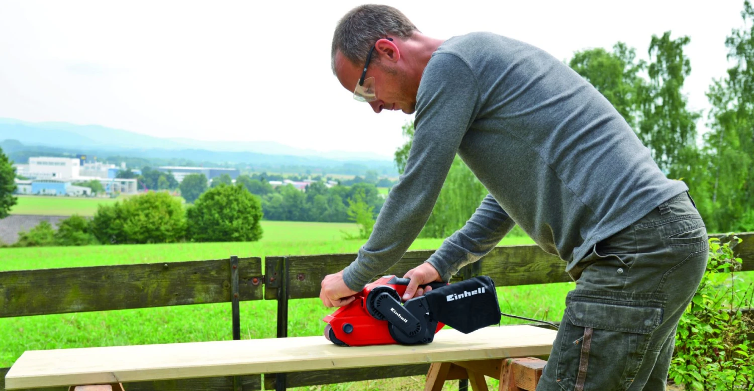 Einhell TC-BS 8038 Bandschuurmachine - 850W - 75 X 533mm - 4466260 11 Einhell TC-BS 8038 Bandschuurmachine - 850W - 75 X 533mm - 4466260 - Afbeelding 9