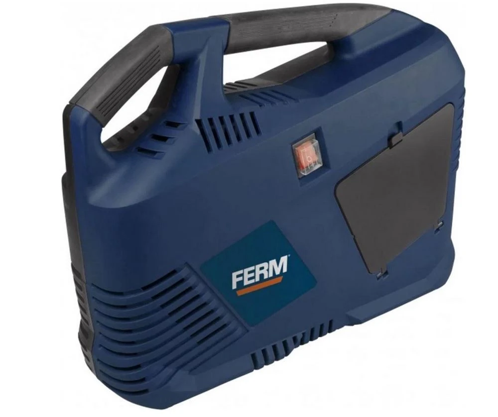 FERM CRM1049 Draagbare Compressor - 1100W - 8 Bar - Orion 4 FERM CRM1049 Draagbare Compressor - 1100W - 8 Bar - Orion - Afbeelding 2
