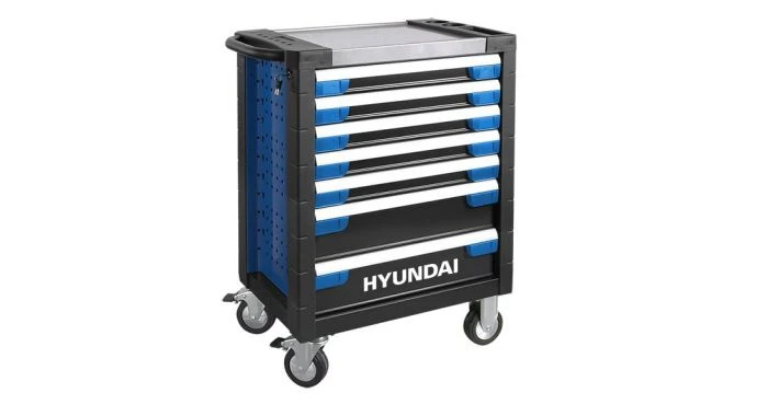 Hyundai 59003 305-delige Gereedschapswagen - 7 Laden 3 Hyundai 59003 305-delige Gereedschapswagen - 7 Laden