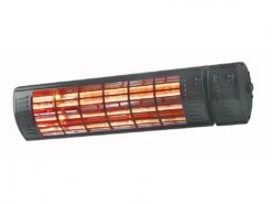 Eurom Golden 2000 ULTRA RCD Terras-/Parasolverwarmer Incl. Afstandbediening - 2000W - 560 X 130 X 120mm - Zwart - 334531