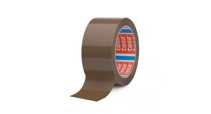 Tesa 04280 Verpakkingstape - PP - Bruin - 48mm X 66m - 04280-00001-00 3 Tesa 04280 Verpakkingstape - PP - Bruin - 48mm X 66m - 04280-00001-00