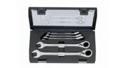 Gedore 7 UR-005 5-delige Ringratel-steeksleutelset - Omschakelbaar - 2327651