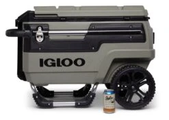 Igloo 34708 Trailmate 70 Koelbox Op Wielen Olive Green -HandelFix Winkel 39528115a5ee2079ccc6a0241223e8ba