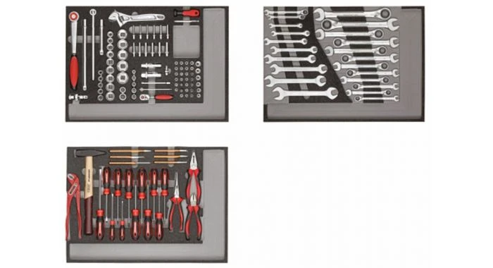 Gedore RED R21010004 129-delige Gereedschapset In CT Modules 3 Gedore RED R21010004 129-delige Gereedschapset In CT Modules