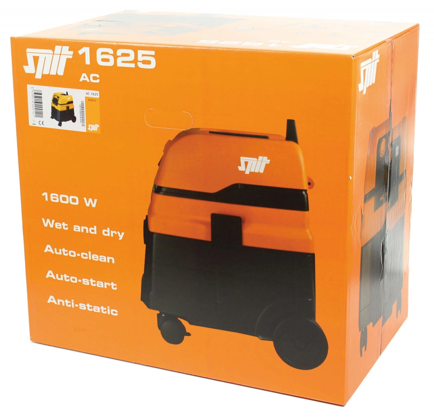 Spit AC1625 Stofzuiger - 25L 4 Spit AC1625 Stofzuiger - 25L - Afbeelding 2