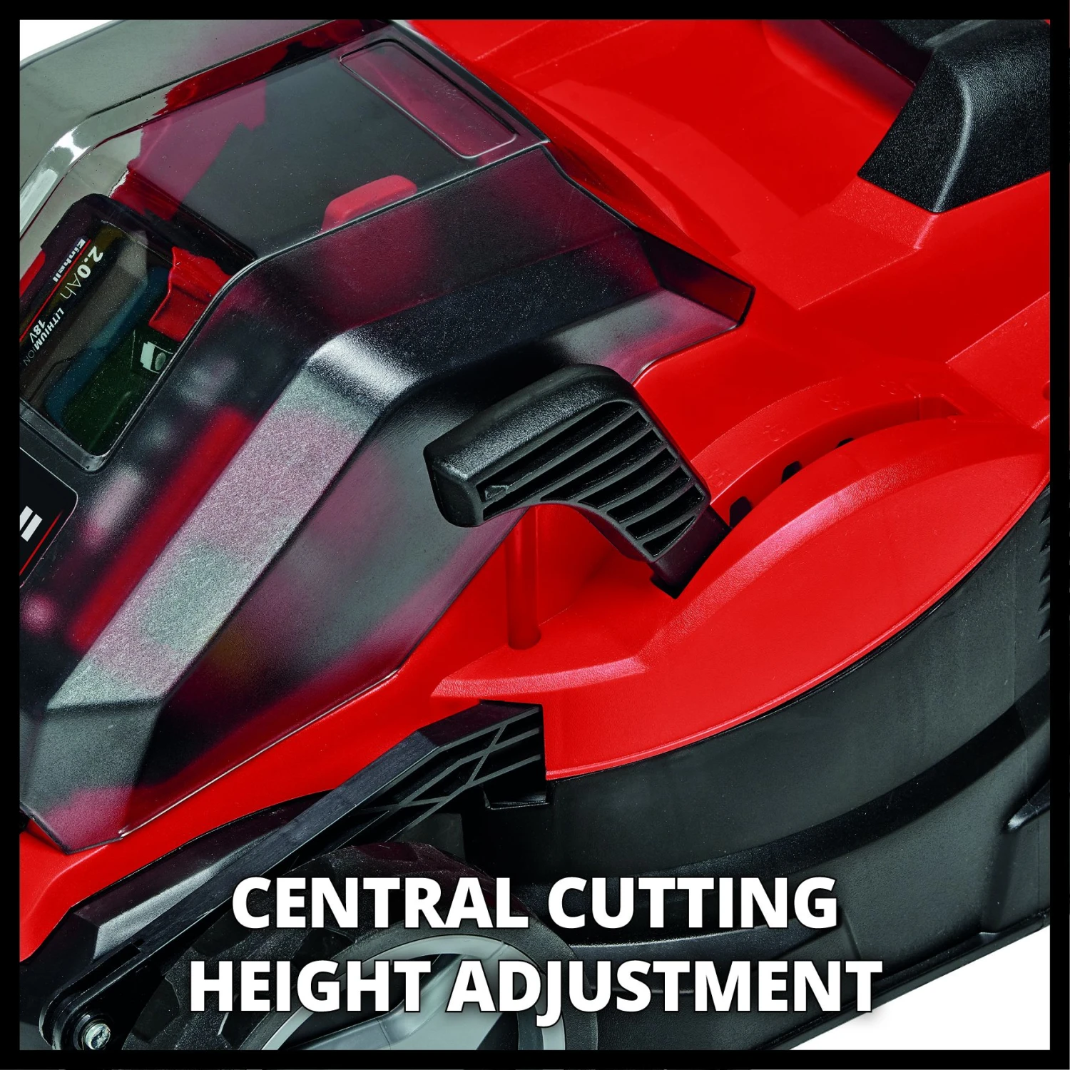 Einhell GE-CM 36/33 Li Kit (2x 2.5 Ah) Accu Grasmaaier - Power X-Change - 33cm 4 Einhell GE-CM 36/33 Li Kit (2x 2.5 Ah) Accu Grasmaaier - Power X-Change - 33cm - Afbeelding 2