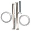 QlinQ 1033833 Krukrenovatieset - Aluminium - 38mm -HandelFix Winkel 46b9ee688739a2463a14086de711767a