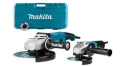 Makita DK0054X1 Haakse Slijper Combiset (GA9020R / 9558NB) + 2 Diamantschijven In Koffer - 2200W / 840W - 230 X 125mm