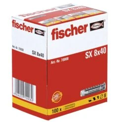 Fischer 70008 SX Pluggen - 8 X 40 Mm (100st) 5 Fischer 70008 SX Pluggen - 8 X 40 Mm (100st) -HandelFix Winkel 4cd95a778865425a1aa8c80223ba787c
