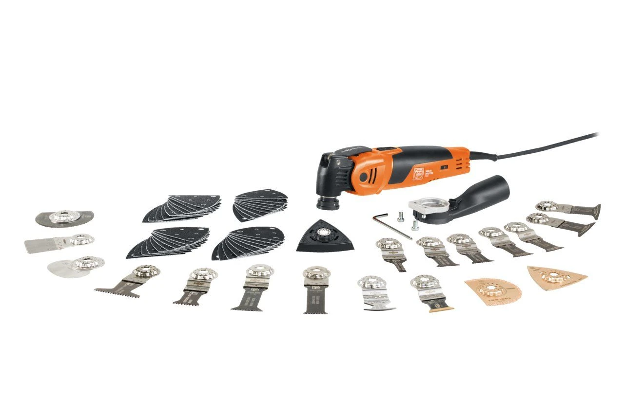Fein MM700 Multimaster Max Top Multitool + 60 Delige Accessoireset In Koffer - 450W - 72296861000 3 Fein MM700 Multimaster Max Top Multitool + 60 Delige Accessoireset In Koffer - 450W - 72296861000