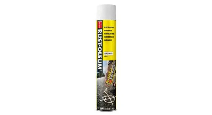 Rust-Oleum Markeerspray - 750ML - Wit RAL 9016 3 Rust-Oleum Markeerspray - 750ML - Wit RAL 9016