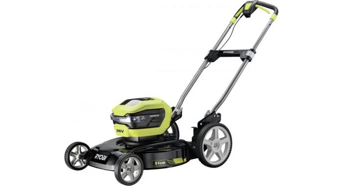 Ryobi RY36LMMX51A-150 36V Li-Ion Accu Grasmaaier Set (1x 4.0Ah) - 51cm - Koolborstelloos 3 Ryobi RY36LMMX51A-150 36V Li-Ion Accu Grasmaaier Set (1x 4.0Ah) - 51cm - Koolborstelloos