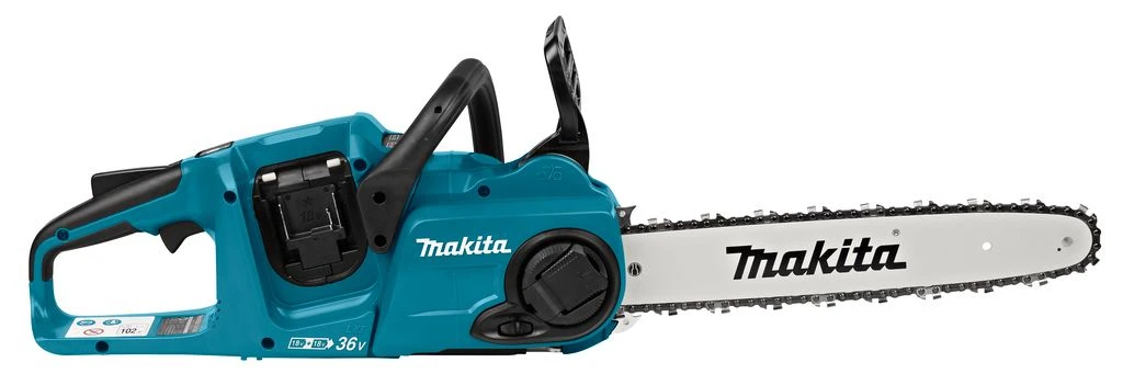 Makita DUC353PG2J 2x18V Li-Ion Accu Kettingzaag Set (2x 6,0Ah) - 35cm - Koolborstelloos 5 Makita DUC353PG2J 2x18V Li-Ion Accu Kettingzaag Set (2x 6,0Ah) - 35cm - Koolborstelloos - Afbeelding 3