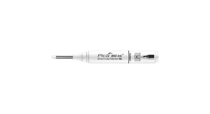 Pica 7052 BIG Ink Markeerstift XL - Wit 3 Pica 7052 BIG Ink Markeerstift XL - Wit
