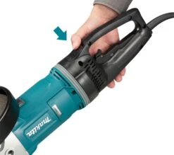 Makita GA9071X1 Haakse Slijper 230 Mm - 2800 Watt - Met Vastzetschakelaar En D-greep