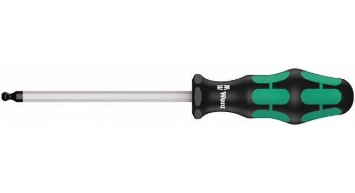 Wera 05022805001 Schroevendraaier Met Kogelkop - Inbus - 3 X 100mm 3 Wera 05022805001 Schroevendraaier Met Kogelkop - Inbus - 3 X 100mm