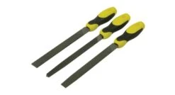 Stanley 0-22-464 Vijlenset Halfzoet 3 Delig 200mm