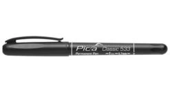 Pica 533/46-1 Classic Permanent Pen - Rond - Zwart - 0,7mm