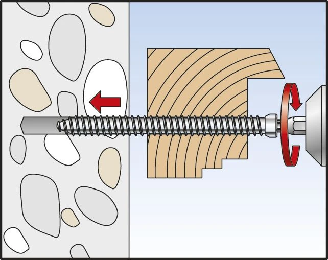 Fischer 532916 FFSZ Kozijnschroef Met Cilindrische Kop TX30 - 7,5 X 182mm (100st) 4 Fischer 532916 FFSZ Kozijnschroef Met Cilindrische Kop TX30 - 7,5 X 182mm (100st) - Afbeelding 2