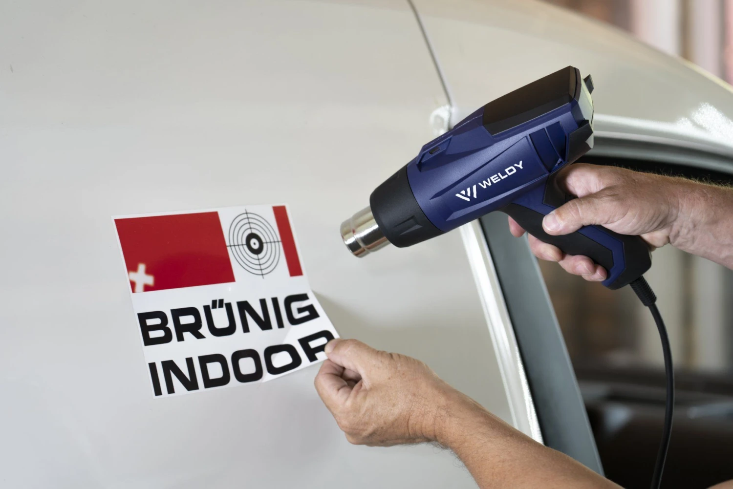 Weldy HG 330-B Heteluchtpistool Car Wrapping Kit - 1600W 7 Weldy HG 330-B Heteluchtpistool Car Wrapping Kit - 1600W - Afbeelding 5